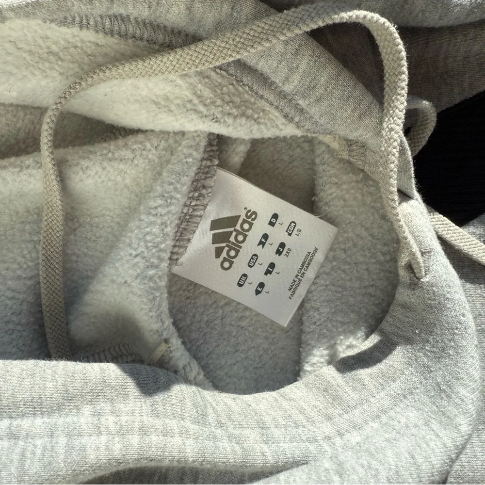 Adidas Men’s Hoodie – Size Large - Picture 3 of 5